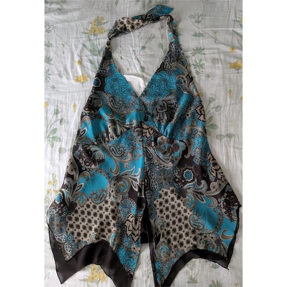 Y2K/2000s Lane Bryant Halter Top - Picture 1 of 4